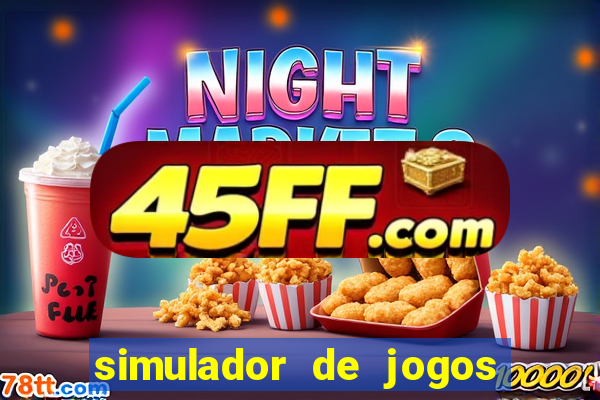 simulador de jogos de aposta